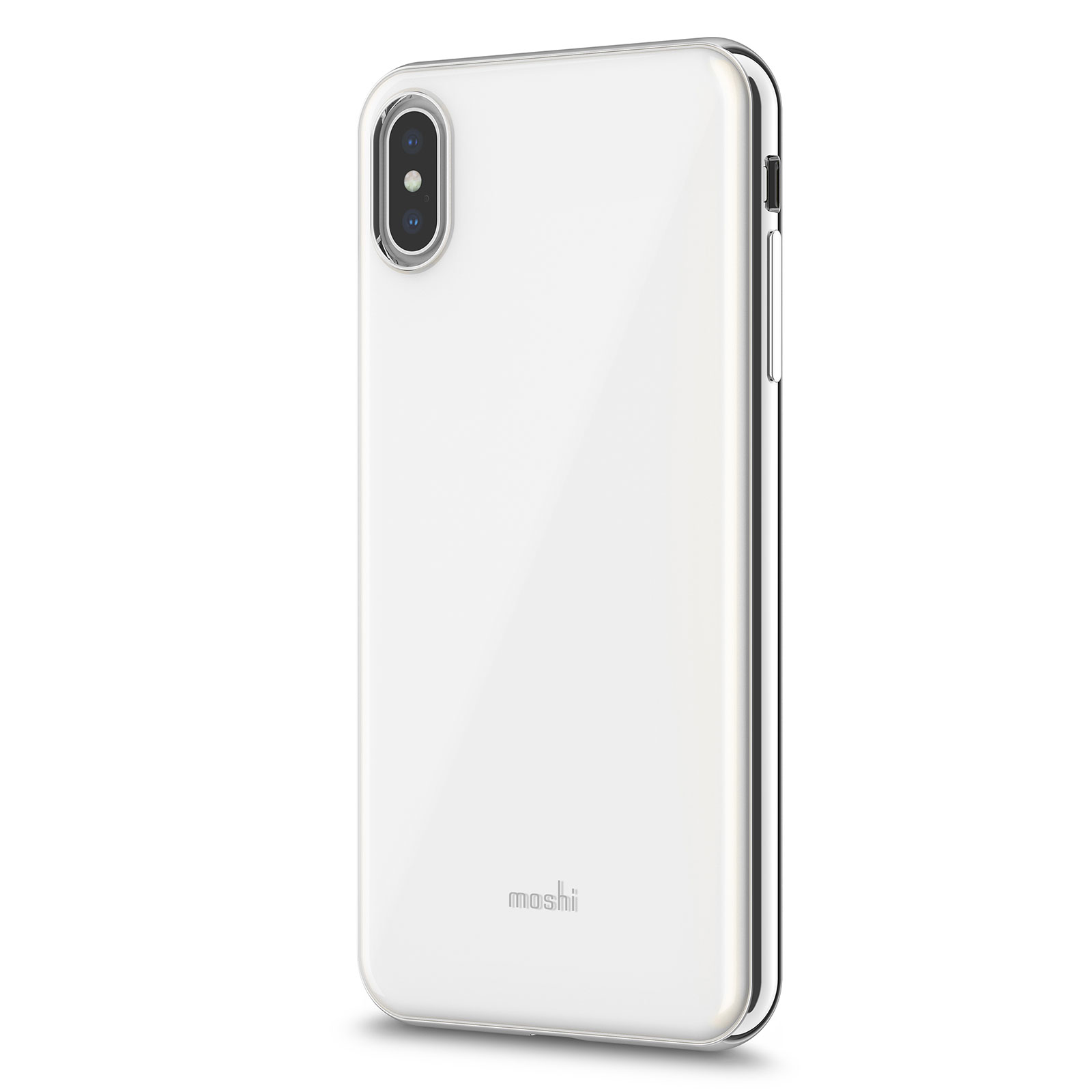 фото Клип-кейс Moshi iGlaze для iPhone XS Max Pearl White