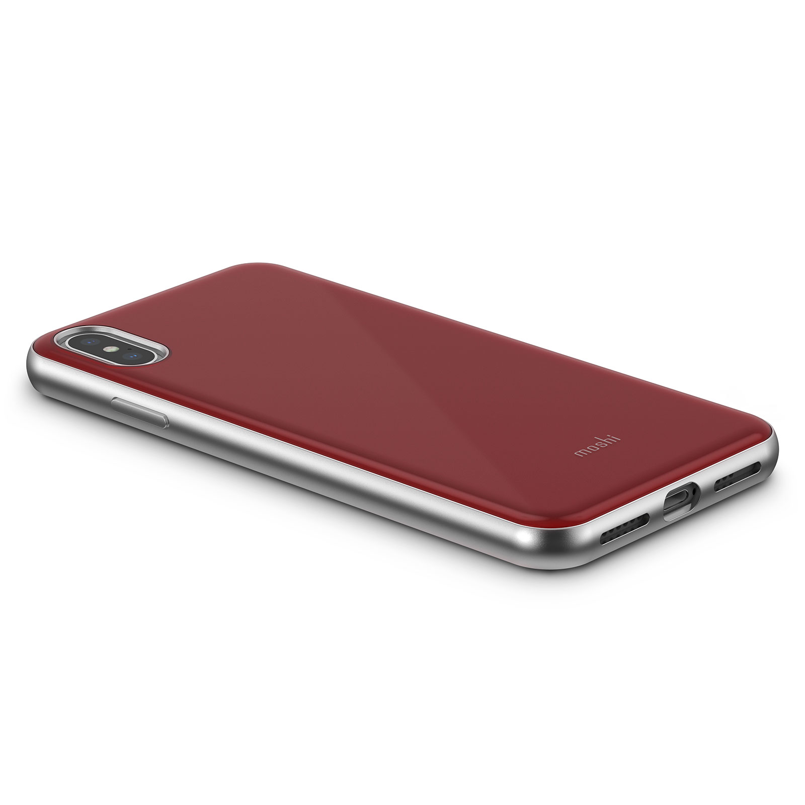 фото Клип-кейс Moshi iGlaze для iPhone XS Max Merlot Red