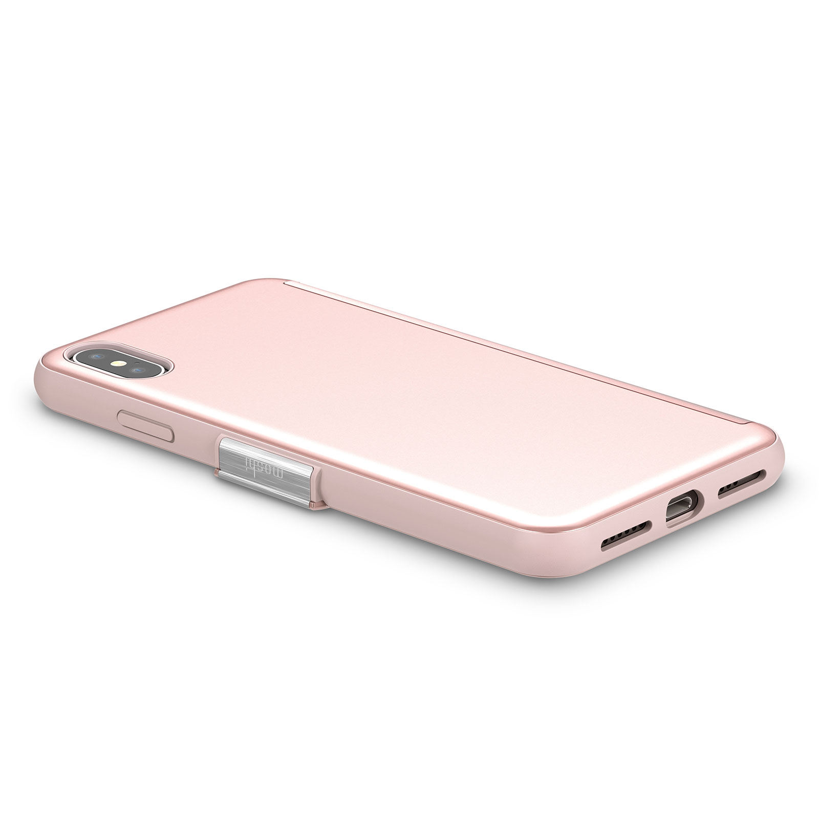 фото Кейс-книжка Moshi StealthCover для iPhone XS Max Champagne Pink