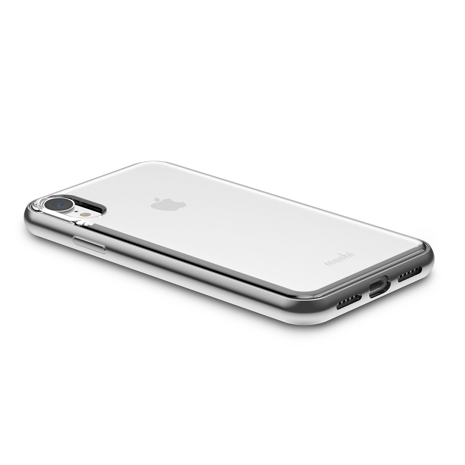 фото Клип-кейс Moshi Vitros для iPhone XR - Clear-Silver