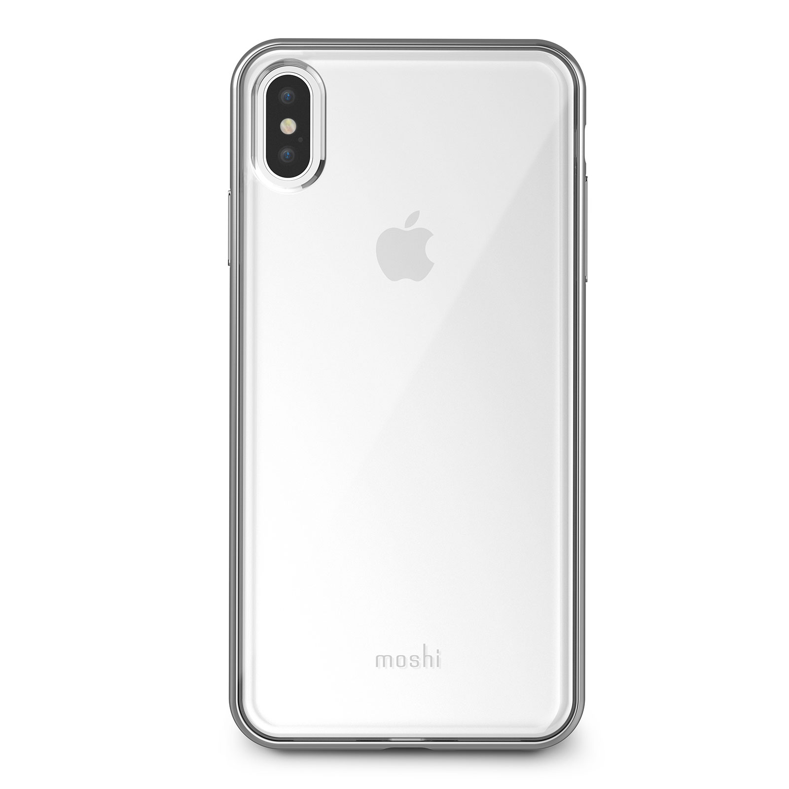 фото Клип-кейс Moshi Vitros для iPhone XS Max - Clear-Silver