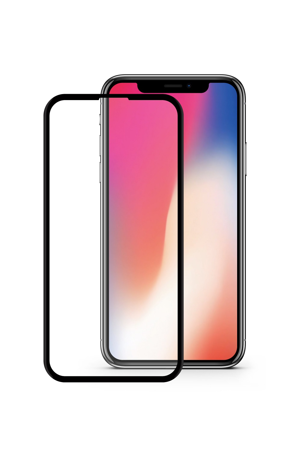 фото Защитное стекло Mobius Apple iPhone X/XS, черный