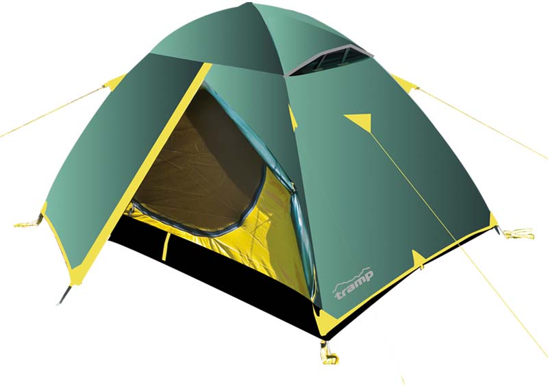 фото Палатка Tramp Scout 2 (V2), цвет: зеленый. TRT-55