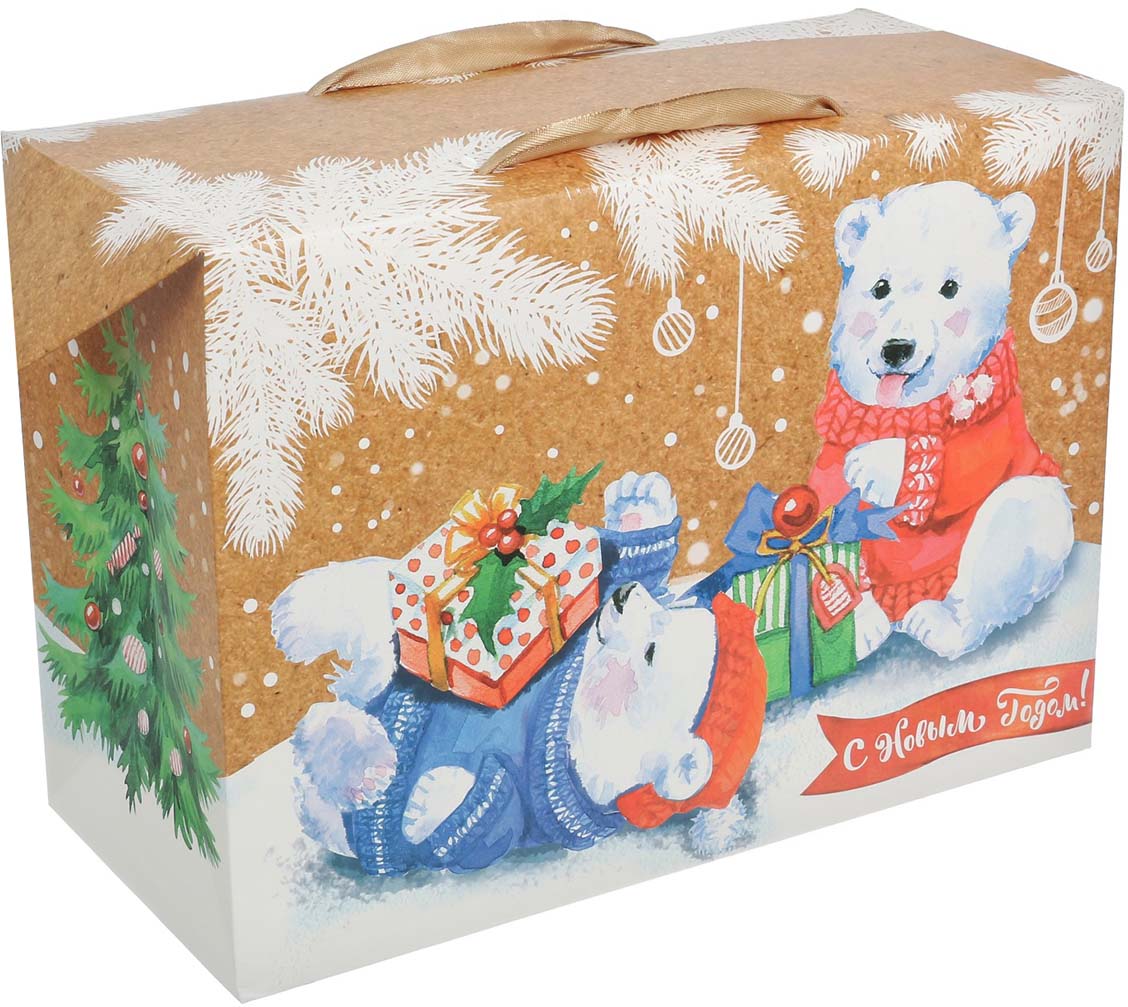Новогодняя упаковка купить. Пакет‒коробка «с новым годом!», 23 × 18 × 11 см Дарите счастье. Новогодняя упаковка. Новогодняя коробка. Детская Новогодняя упаковка.
