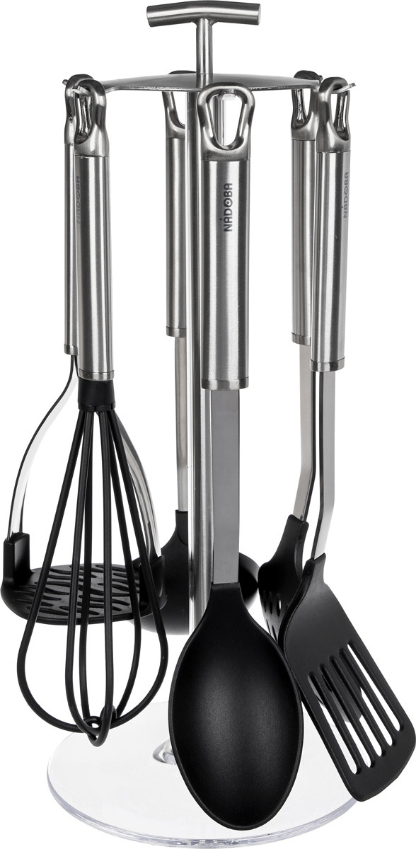 набор кухонных предметов nadoba. набор кухонных принадлежностей hoffmann нм 70199, 7 предметов. набор кухонных инструментов spectrum 8 предметов 6304. венчик nadoba anezka 721115. половник nadoba anezka 721110.