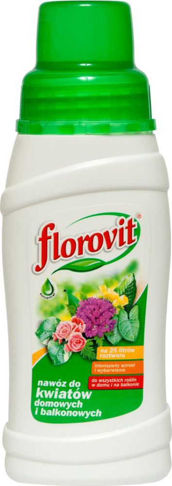 фото Удобрение Florovit, жидкое, для домашних и балконных цветов, 0,25 л