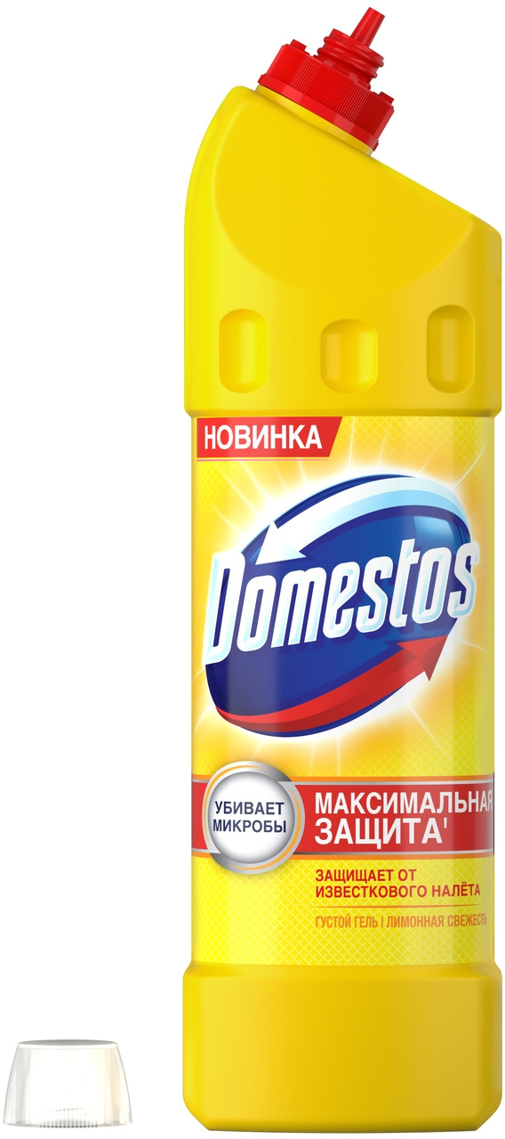 фото Domestos Чистящее средство "Двойная сила", универсальное, лимонная свежесть, 1 л