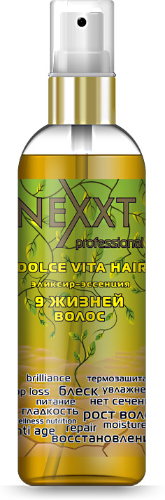 фото Эликсир-эссенция Nexxt Professional Classic Care "9 жизней волос", 100 мл