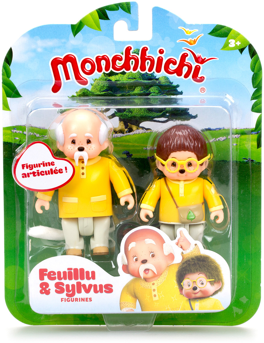 фото Фигурки Monchhichi "Лифи и Сильвус", 2 в 1