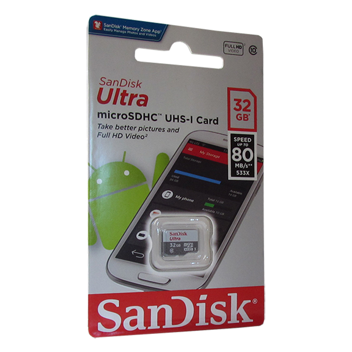 фото Карта памяти SanDisk Ultra 32GB UHS-I U1