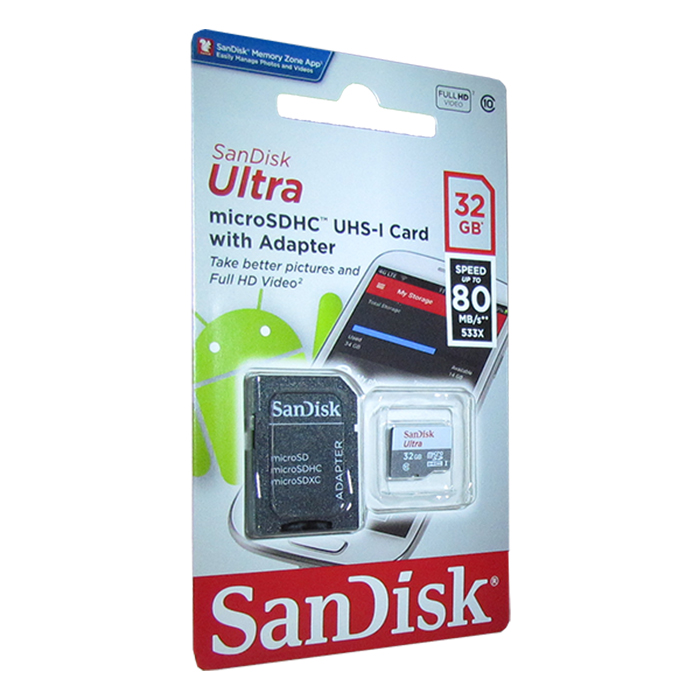 фото Карта памяти SanDisk Ultra 32GB UHS-I U1