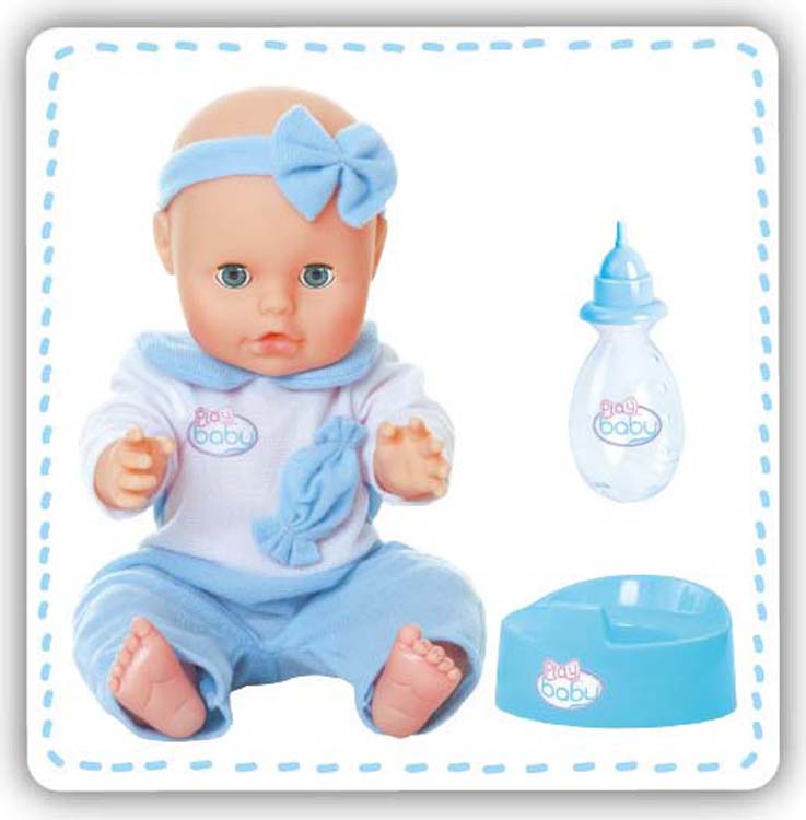 фото Пупс ToysLab Play Baby, 32001, голубой