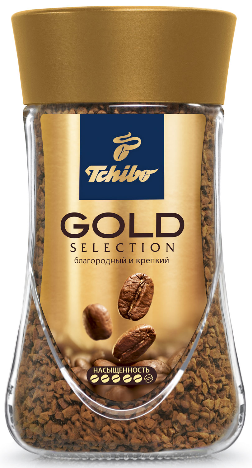 Tchibo Gold Selection кофе растворимый, 95 г