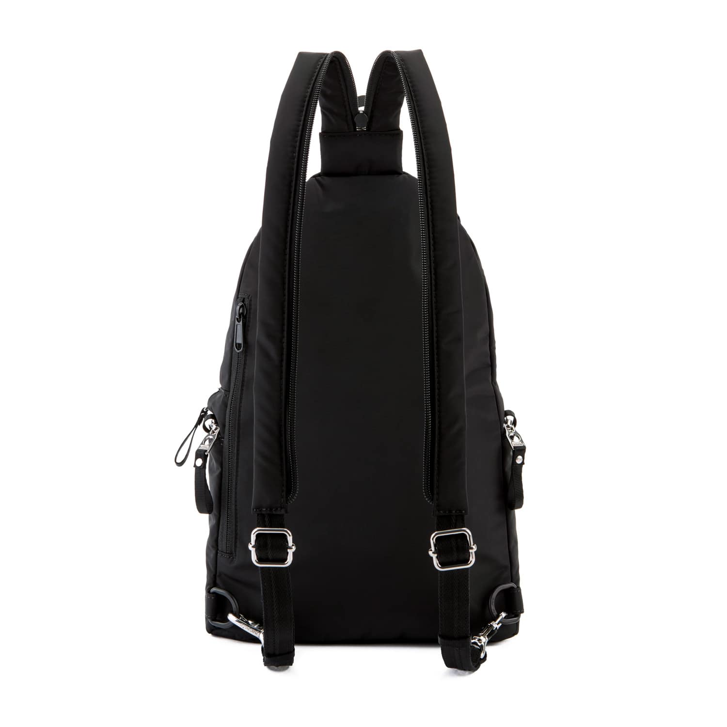 фото Женский рюкзак антивор Pacsafe Stylesafe sling backpack, цвет: черный, 6 л