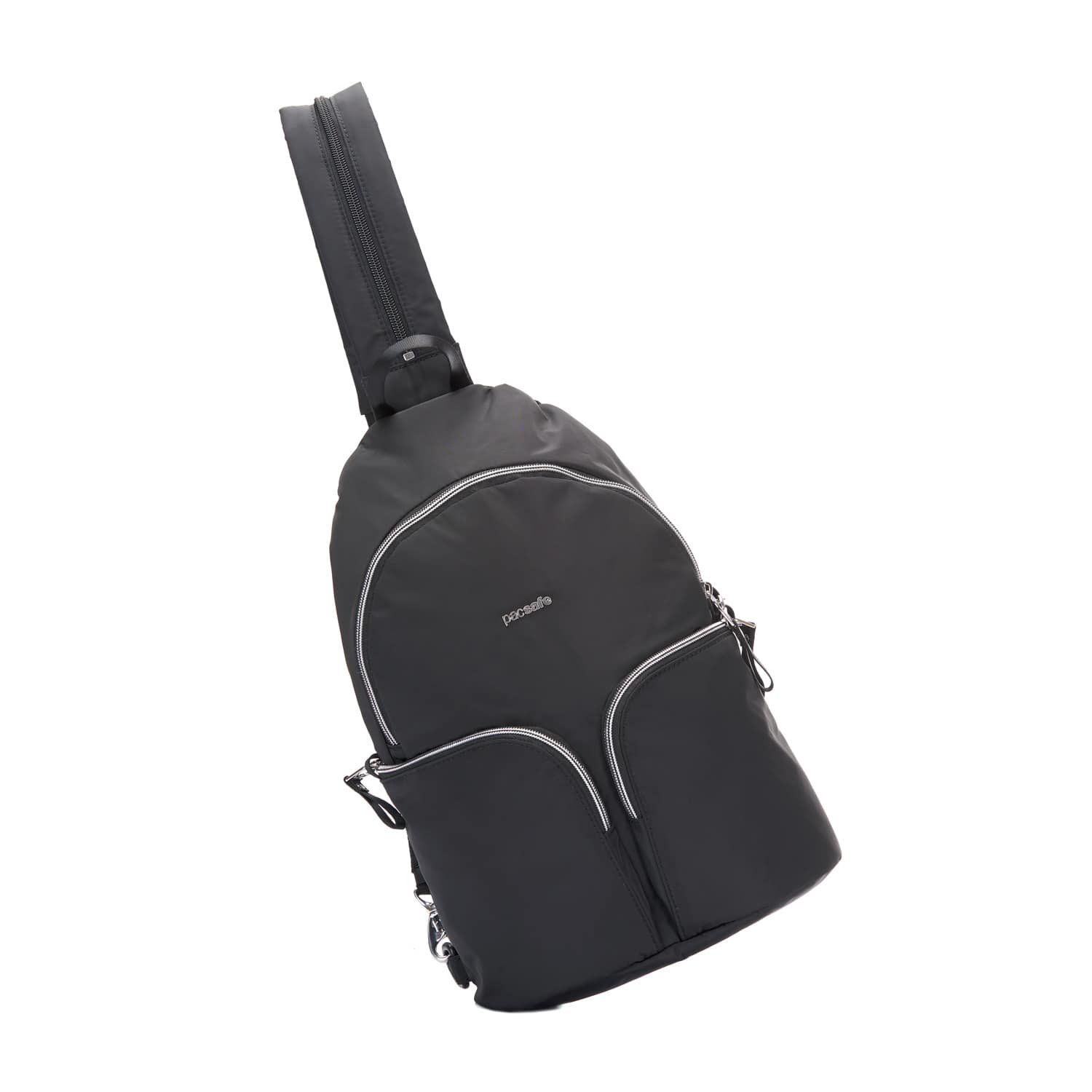 фото Женский рюкзак антивор Pacsafe Stylesafe sling backpack, цвет: черный, 6 л