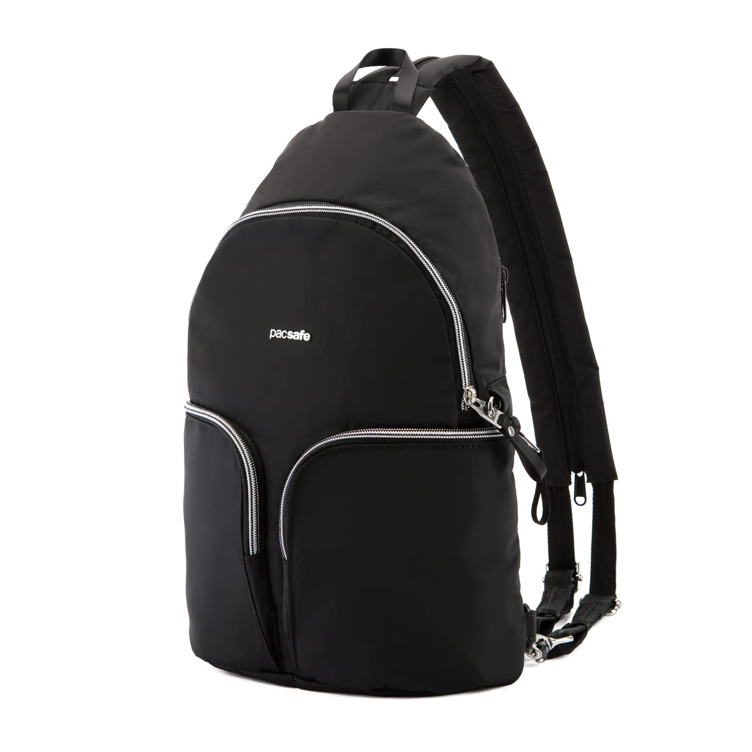 фото Женский рюкзак антивор Pacsafe Stylesafe sling backpack, цвет: черный, 6 л