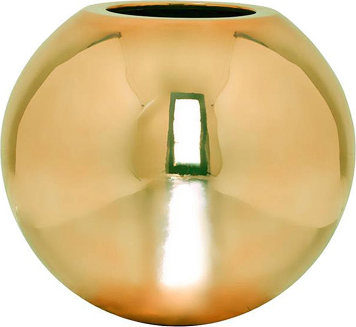 фото Кашпо для цветов Pottery Pots "Бэтс", цвет: желтый, диаметр 26 см