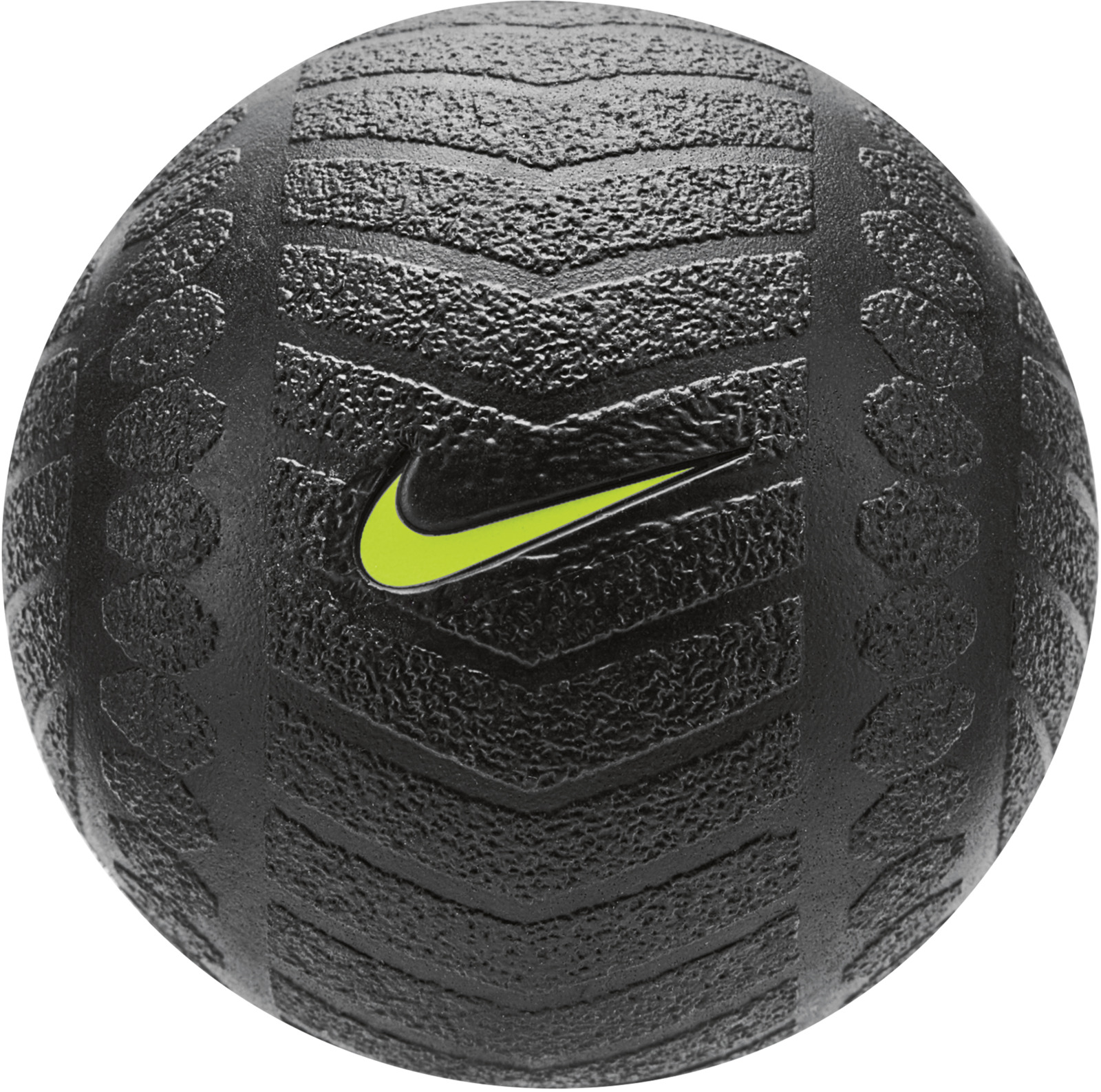 Мяч массажный Nike, цвет: черный, желтый