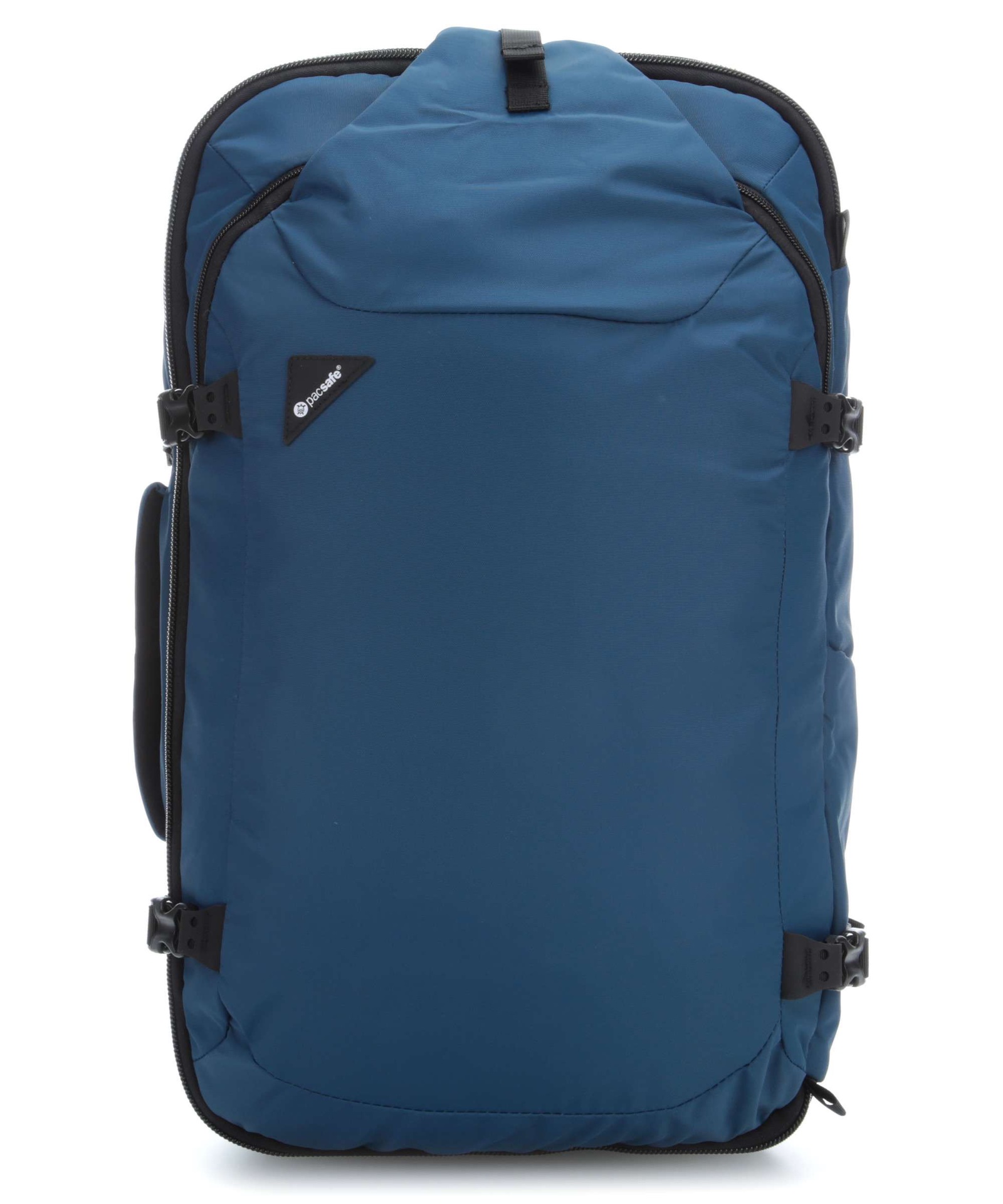 фото Рюкзак для ноутбука Pacsafe Рюкзак антивор Venturesafe EXP45, цвет: эклипс, 45 л, темно-синий
