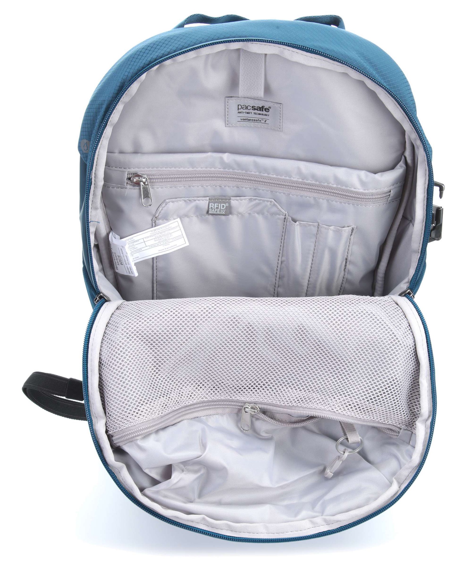 фото Рюкзак для ноутбука Pacsafe Рюкзак антивор Pacsafe Venturesafe X18 backpack, цвет: темно-синий, 18 л, 60515626, темно-синий