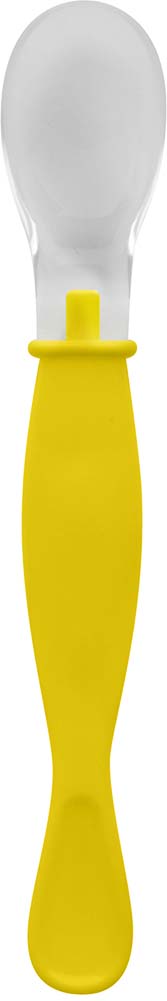 Ложка для кормления Bonne Fee, цвет: желтый, 17,3 см