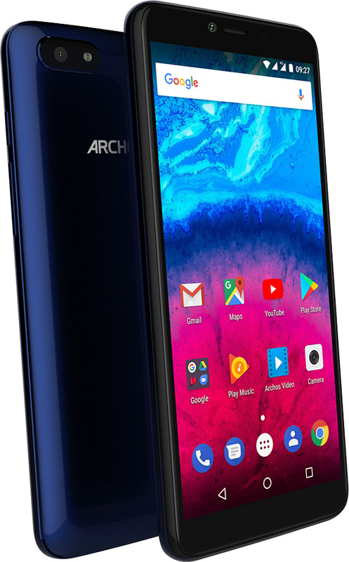 фото Смартфон Archos Core 57S, 16 ГБ, голубой