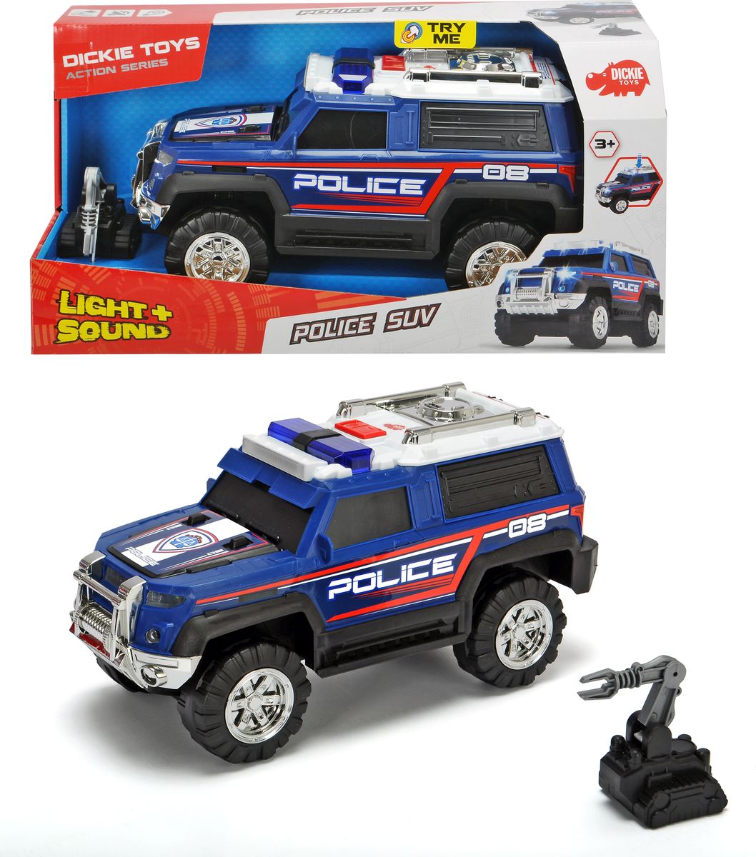 Полицейская машина Dickie Toys Action sereies, 30 см