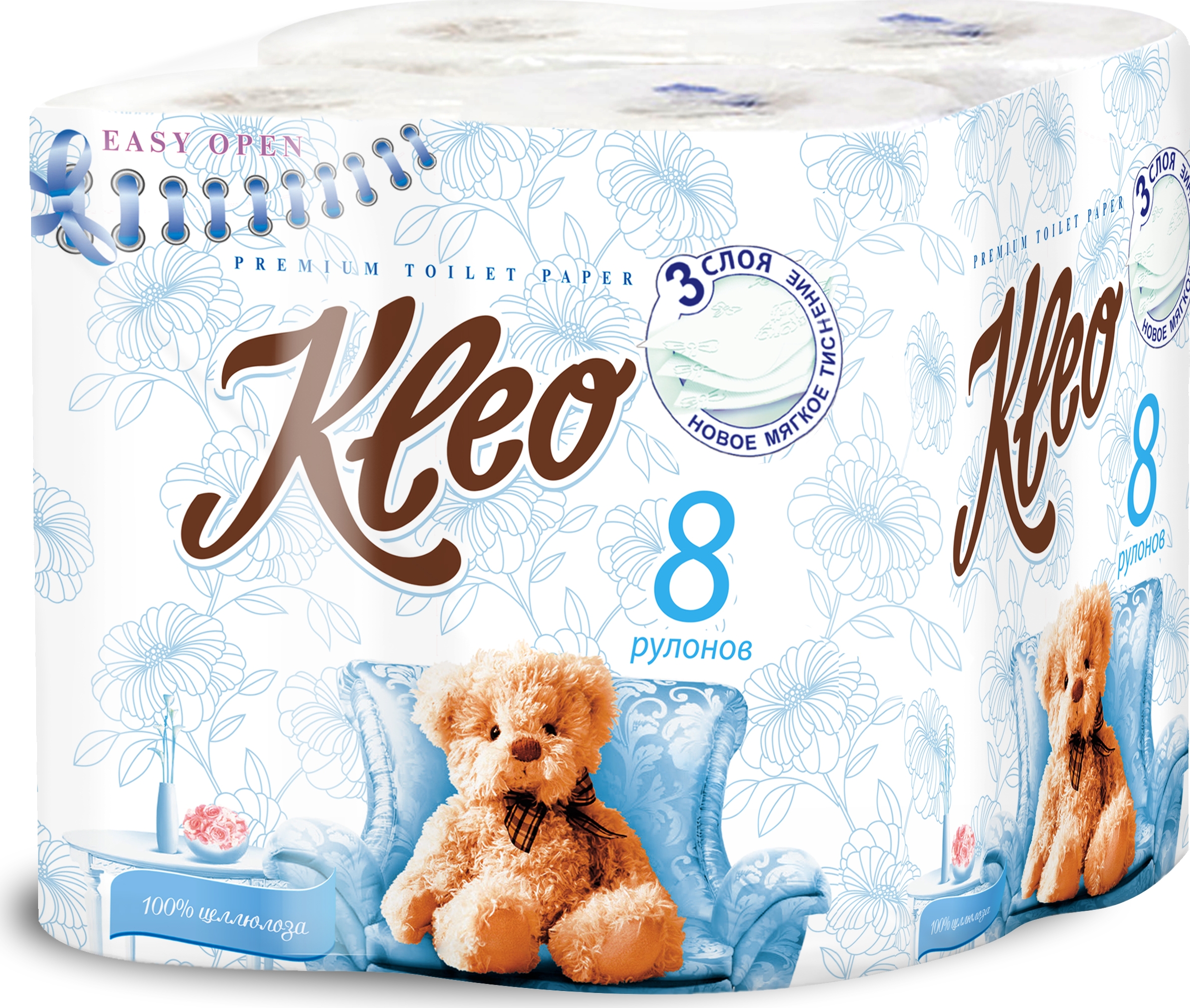 Туалетная бумага Kleo