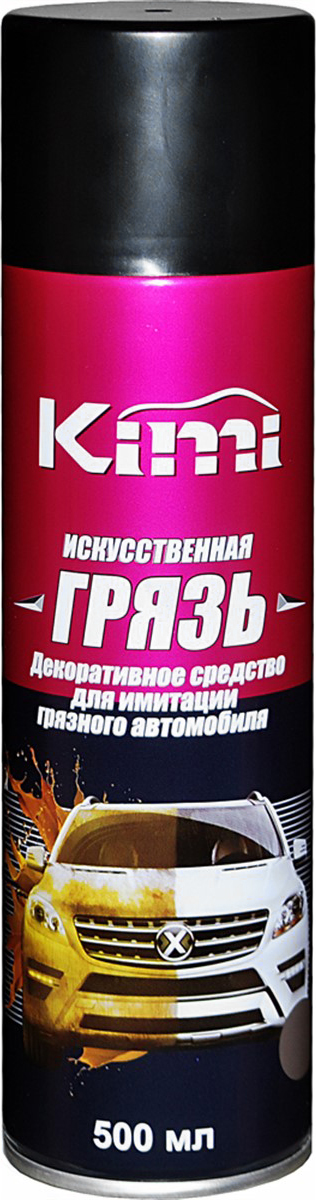 фото Покрытие для кузова Kimi "Искусственная грязь", аэрозоль, 500 мл