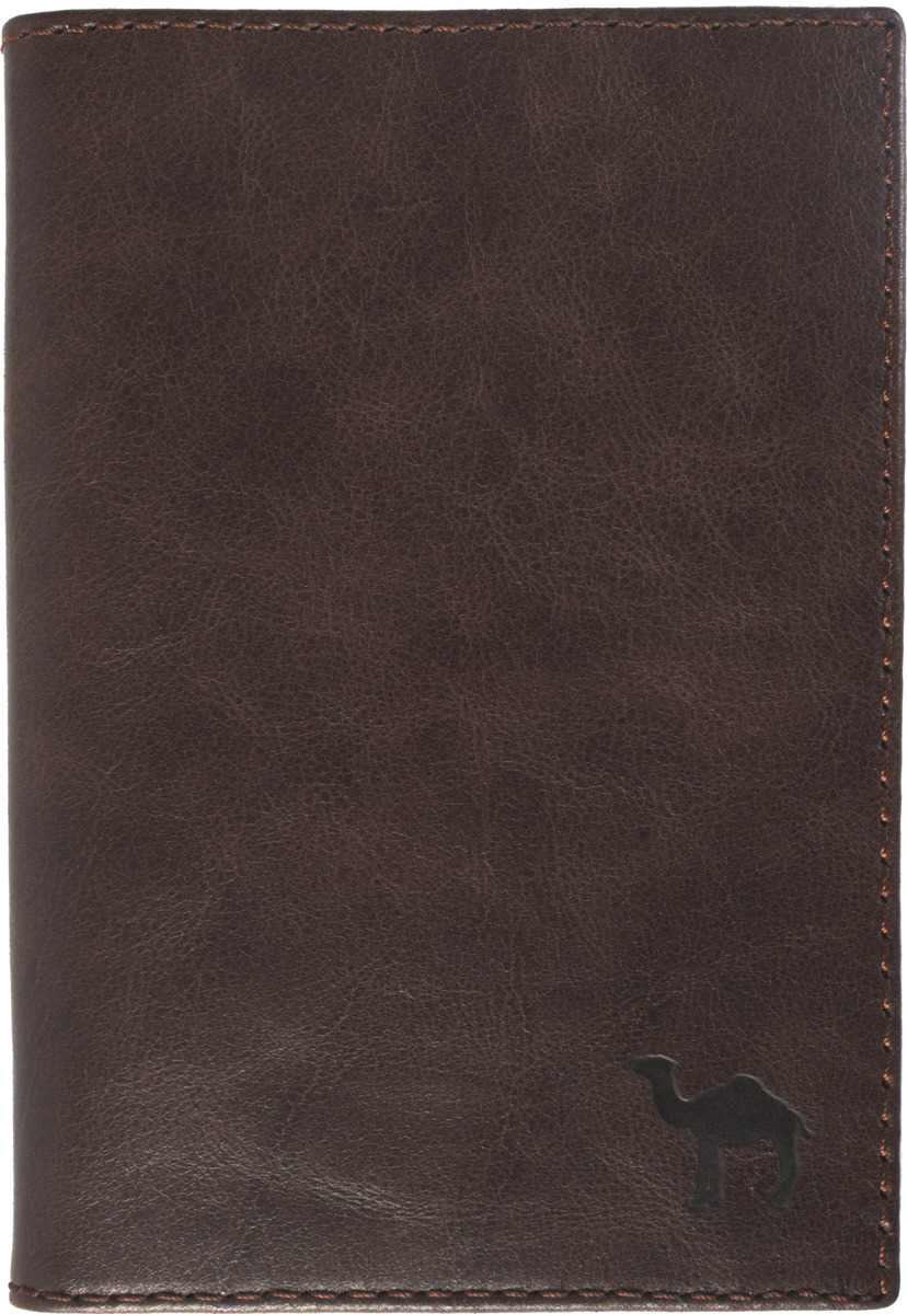Обложка для документов мужская Dimanche Camel, цвет: коричневый. 13069