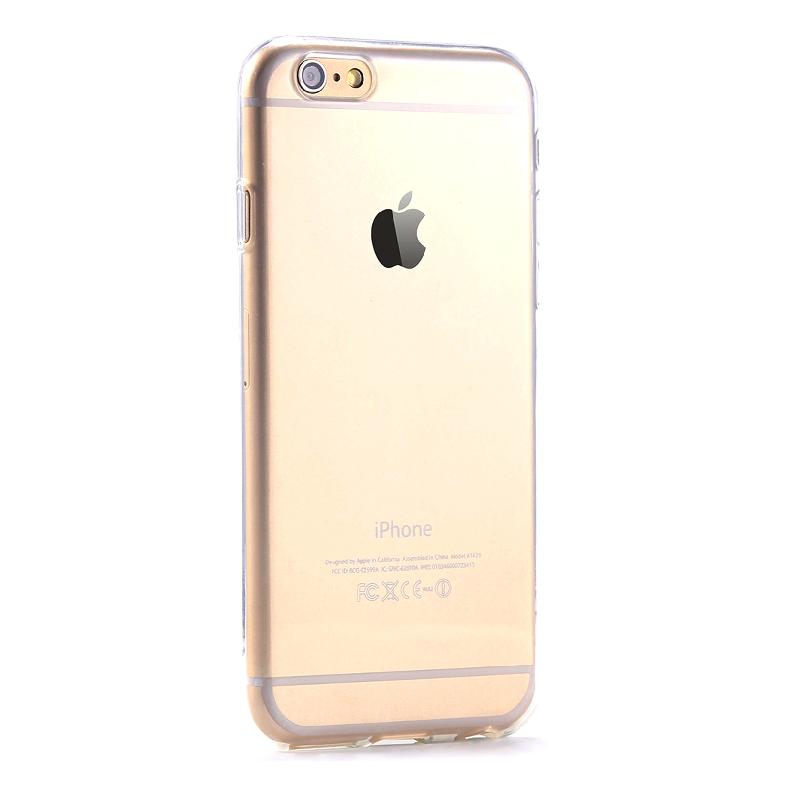Чехол Boom Case, для iPhone 6 Plus / 6S Plus, мягкий, цвет:прозрачный