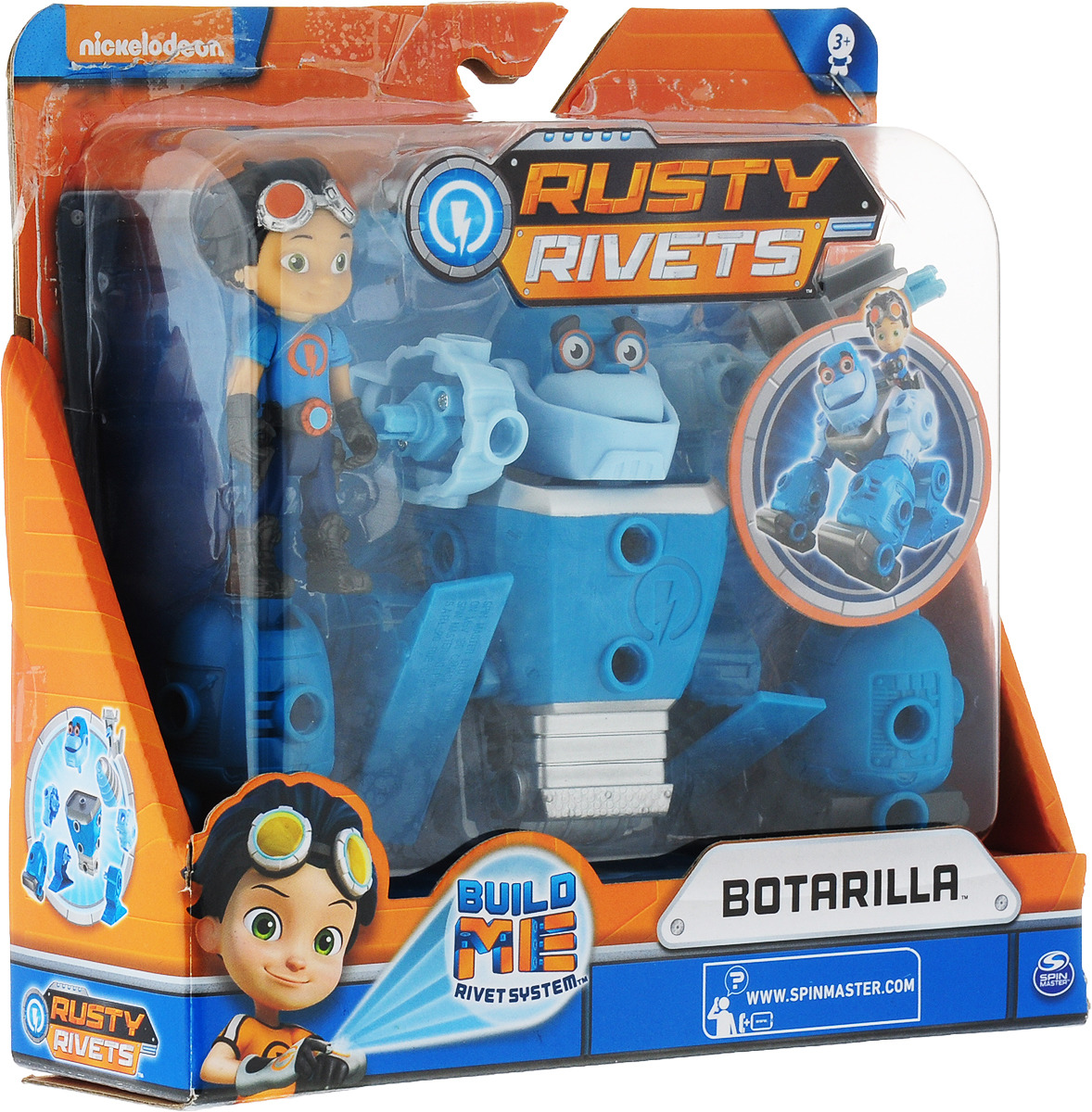 фото Строительный набор Rusty Rivets, большой, с фигуркой героя