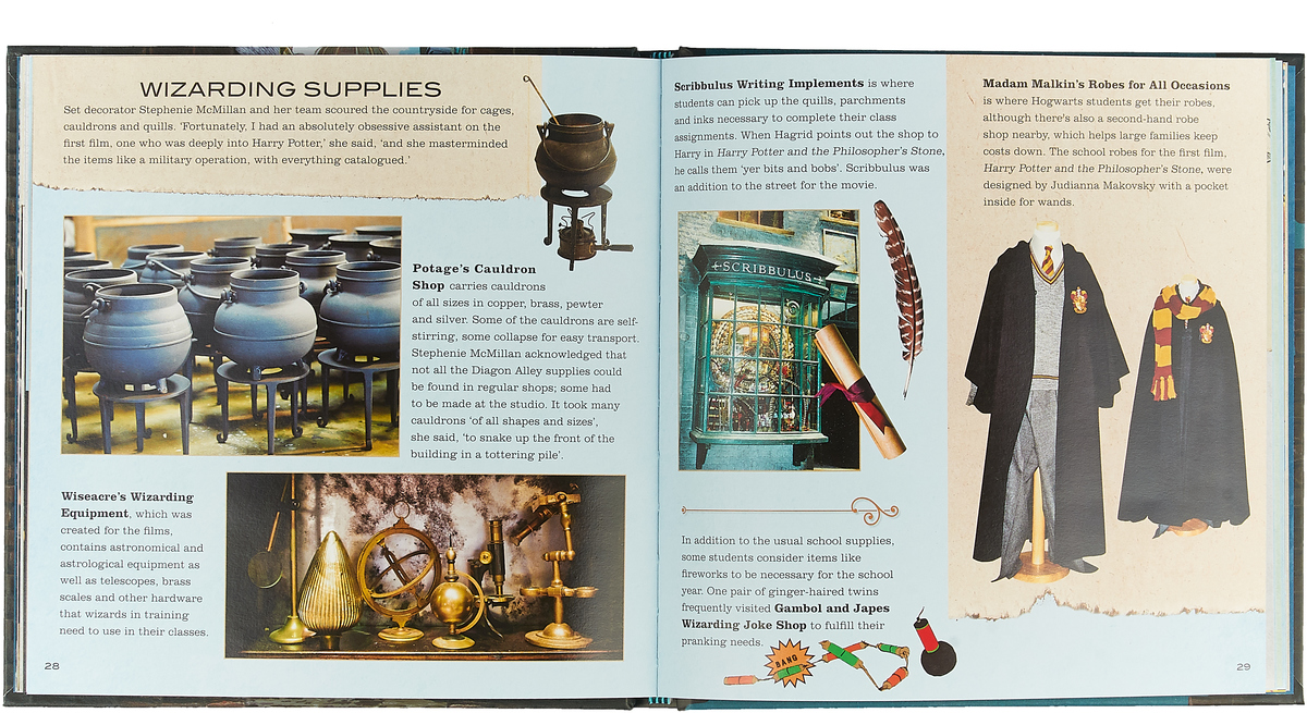 фото Harry Potter: Diagon Alley: A Movie Scrapbook Bloomsbury childrens books