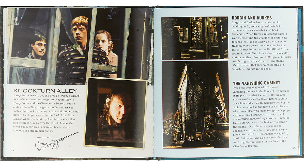 фото Harry Potter: Diagon Alley: A Movie Scrapbook Bloomsbury childrens books