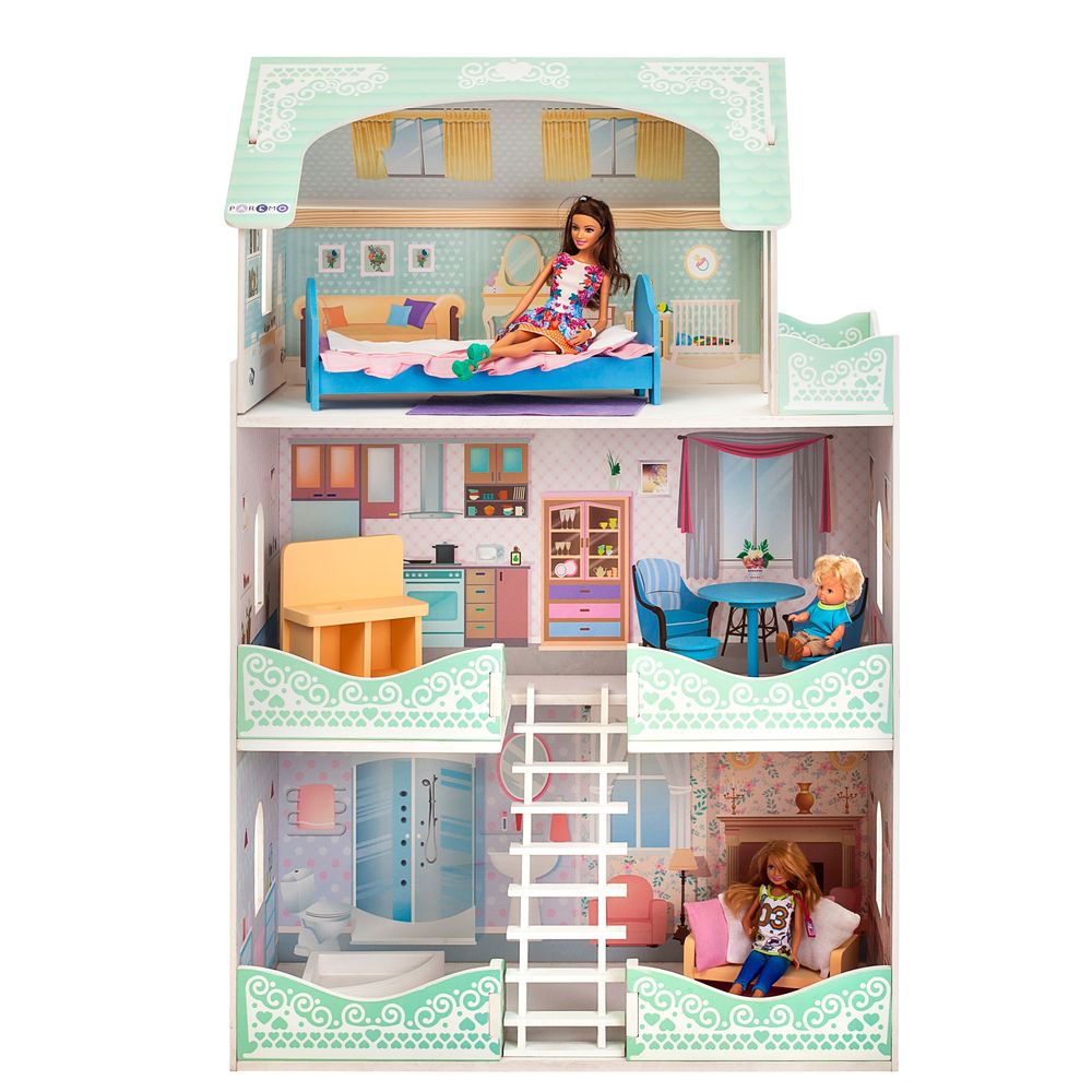 фото Дом для кукол PAREMO "Вивьен Бэль", с мебелью