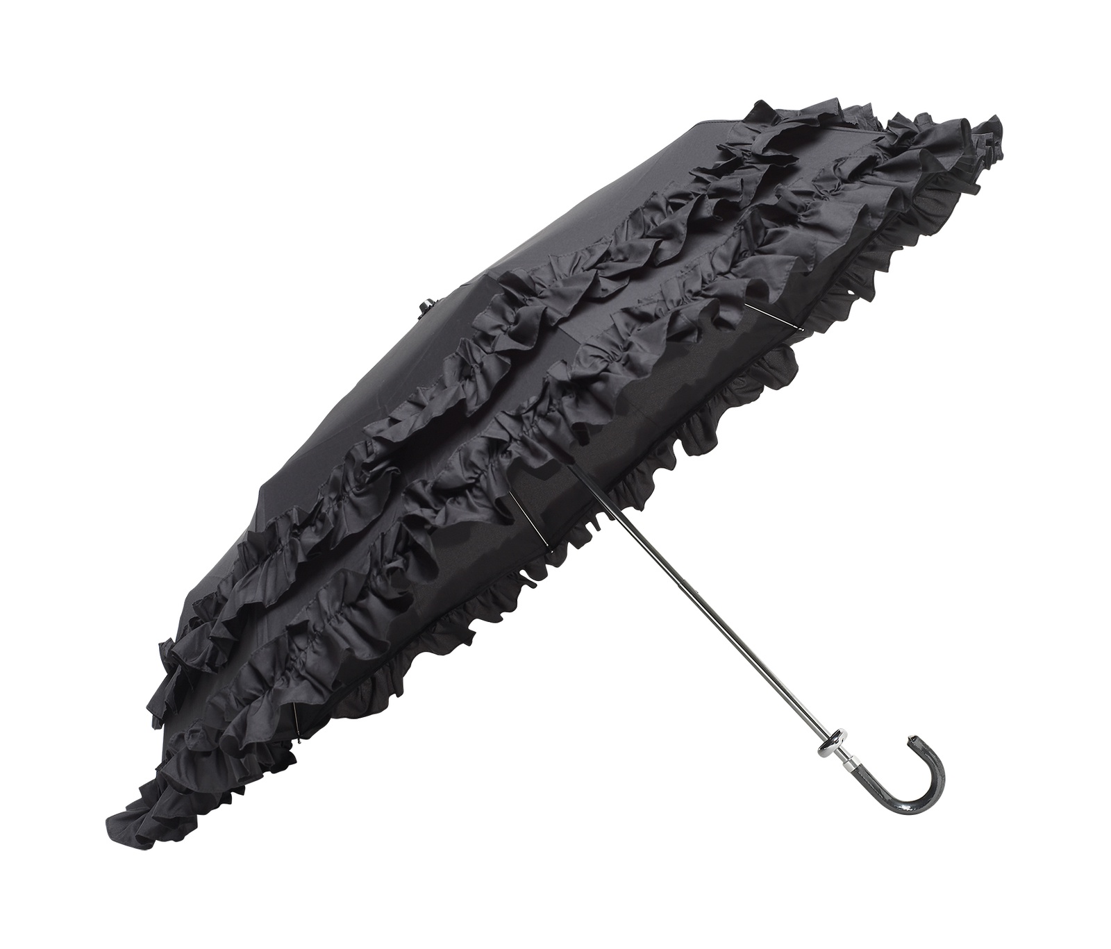 фото Складной зонт Molly Marais, цвет: черный