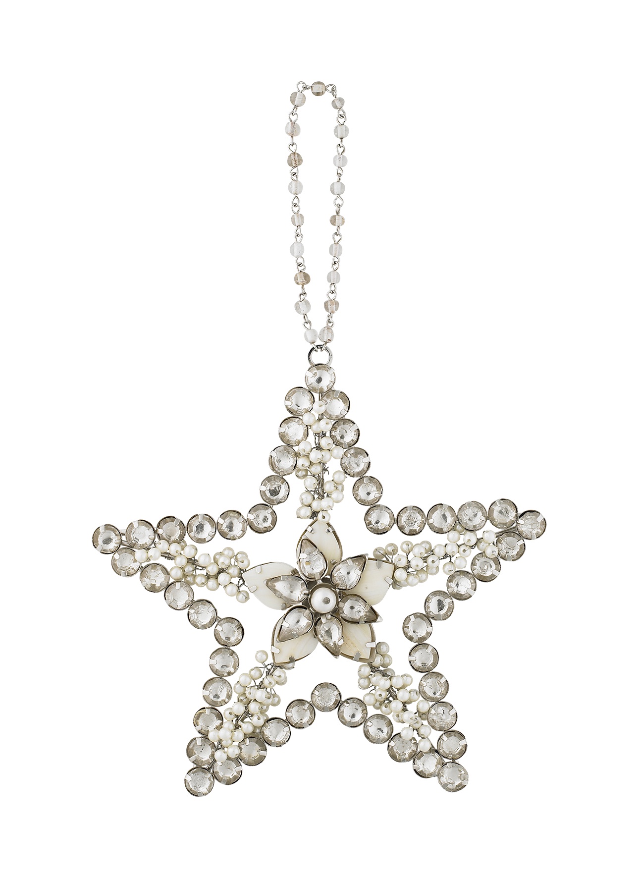 фото Подвесное украшение Molly Marais Star ornament, Цвет: серебряный, XM520019, Размер: Диаметр 14, длина подвеса 8