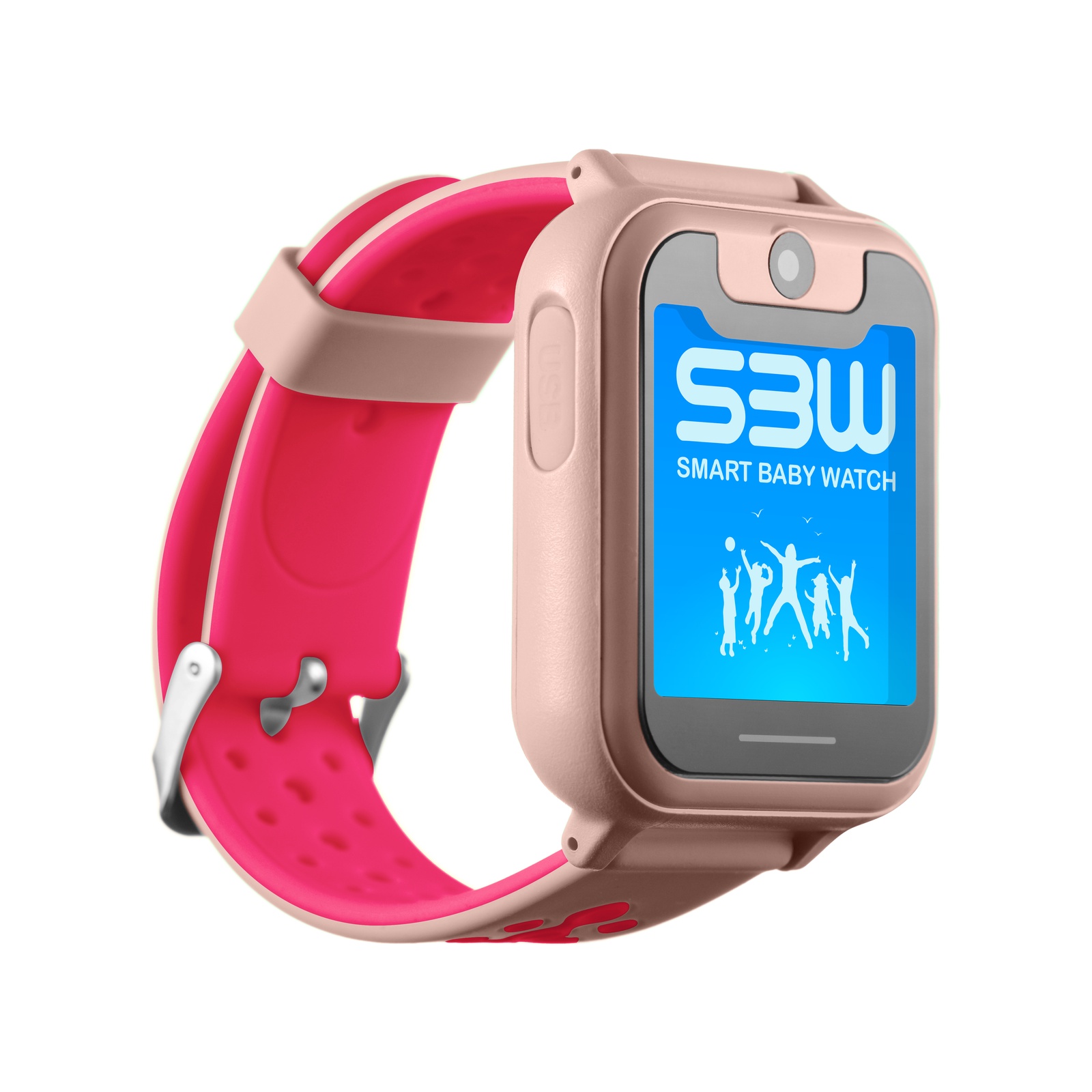 фото Умные часы для детей SBW SBW_Х, розовый Smart baby watch