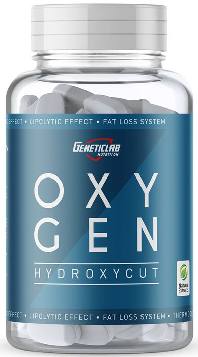 Жиросжигатель Geneticlab Nutrition Oxygen Hydroxycut, 180 капсул