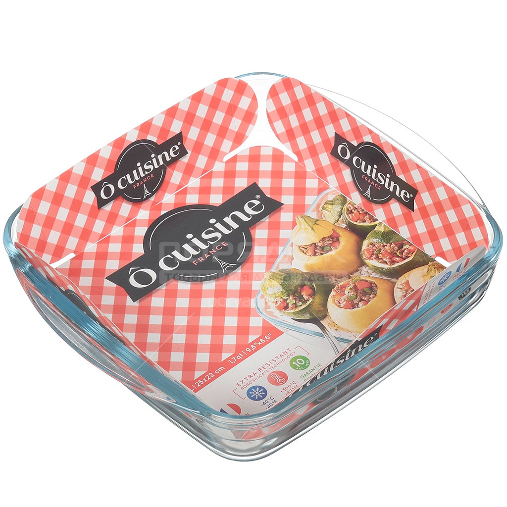 фото Форма для запекания Pyrex O'Cuisine квадратная. 211BC00