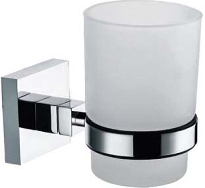 фото Подстаканник для ванной комнаты Fixsen Metra, одинарный, цвет: серебристый. FX-11106