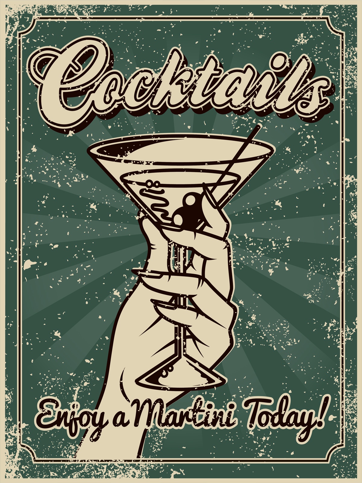 фото Картина на мдф Экорамка "Cocktails", 30 x 40 см