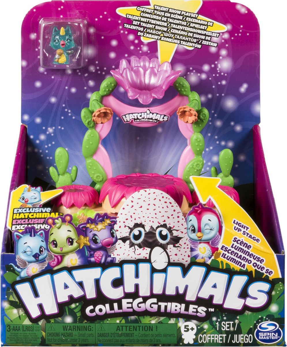 фото Игровой набор Hatchimals "Блестящая сцена. Мерцающие пески"