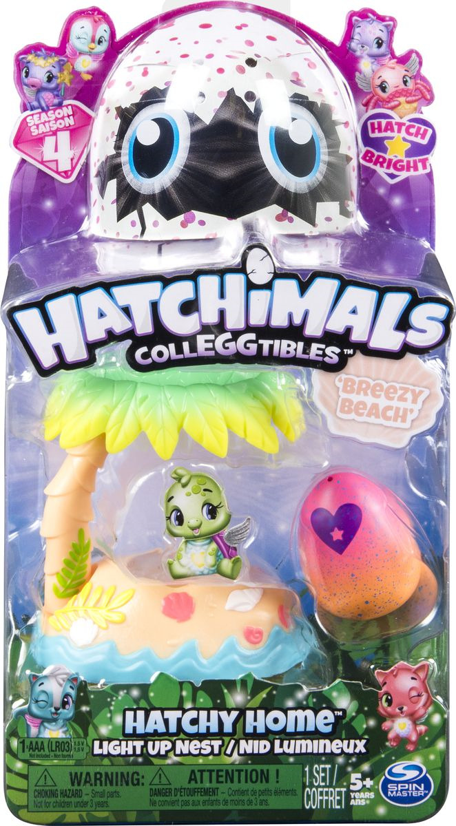 фото Игровой набор Hatchimals "Домик-гнездо. Побережье"