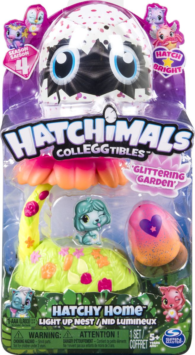 фото Игровой набор Hatchimals "Домик-гнездо. Сад"