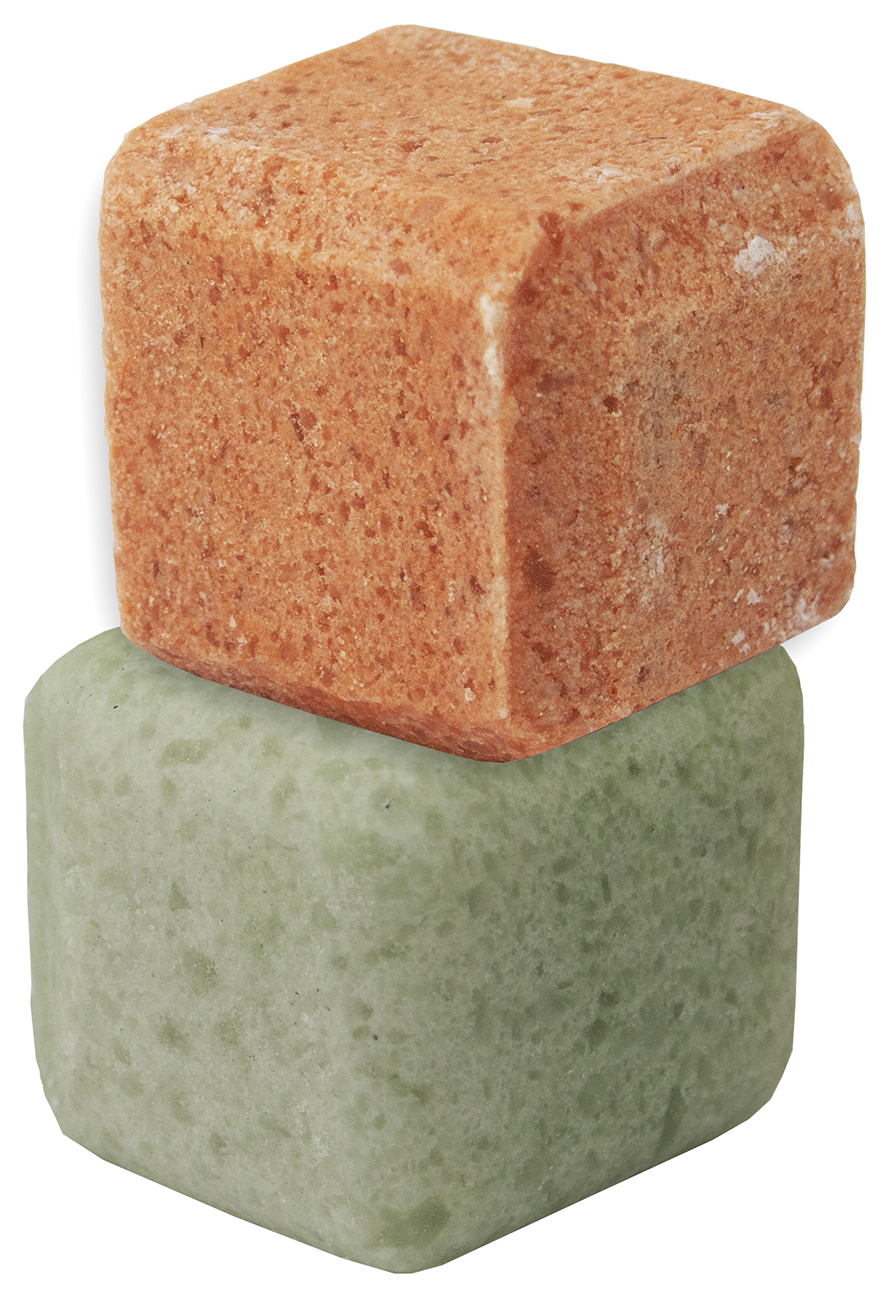 фото Соль для бани с натуральными маслами кедра и апельсина(комплект из 2-х кубиков) Proffi