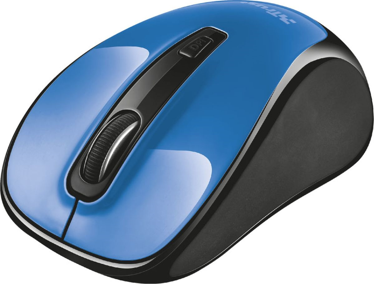 фото Мышь Trust Xani Optical Bluetooth, беспроводная, цвет: черный, синий