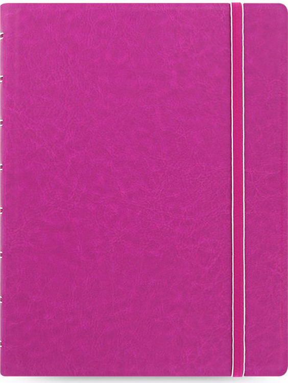 Тетрадь Filofax Classic Bright, 56 листов, в линейку, формат A5, цвет: фуксия Тетрадь Filofax Classic Bright, 56 листов, в линейку, формат A5, цвет: фуксия