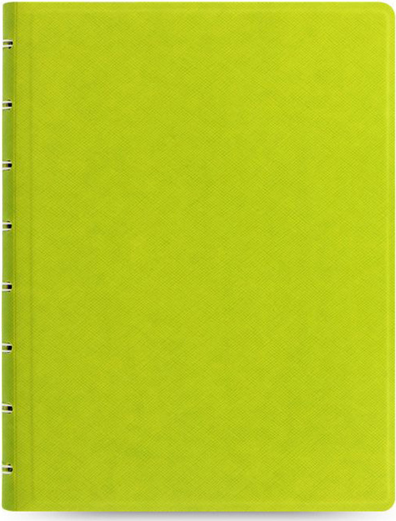 Тетрадь Filofax Saffiano, 56 листов, в линейку, формат A5, цвет: светло-зеленый Тетрадь Filofax Saffiano, 56 листов, в линейку, формат A5, цвет: светло-зеленый