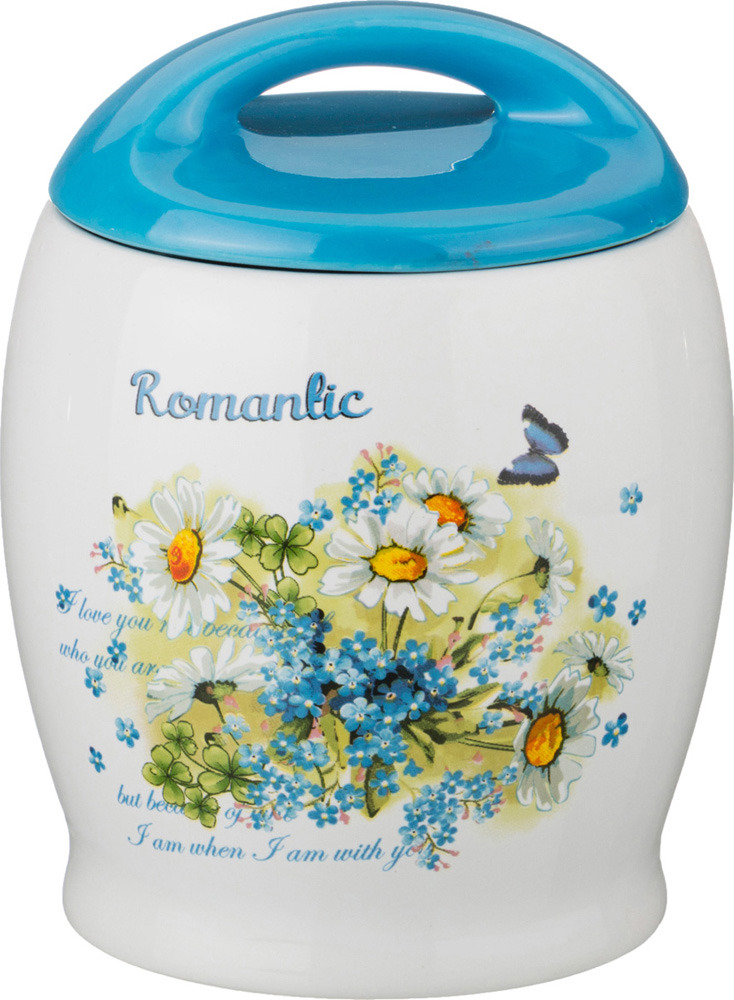 фото Банка для сыпучих продуктов Lefard "Romantic", 600 мл